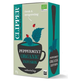 Organic Peppermint Infusion Clipper 6x20bags Organic Peppermint Infusion Clipper 6x20bags