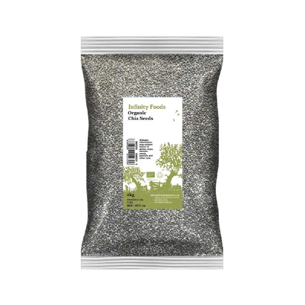 Organic Chia Seeds Infinity Foods 2kg Organic Chia Seeds Infinity Foods 2kg