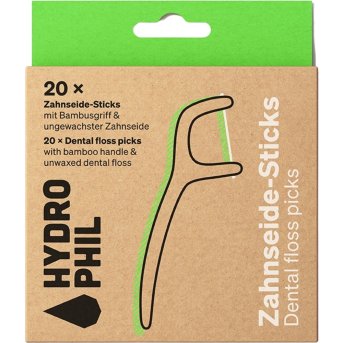 Bamboo Dental Floss Picks Hydrophil 10x20 Bamboo Dental Floss Picks Hydrophil 10x20