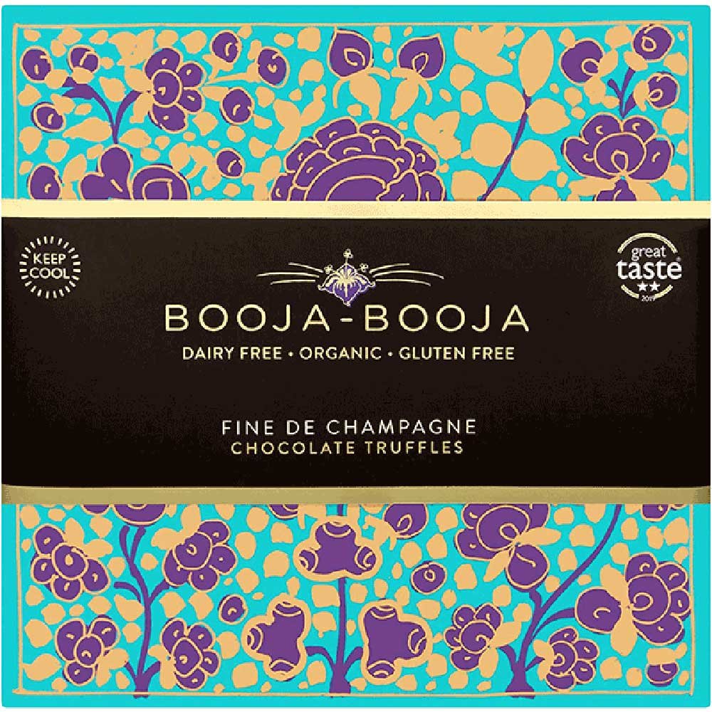 Organic The Artist's Collection - Fine de Champagne - 16 truffles Booja Booja 3x185g Organic The Artist's Collection - Fine de Champagne - 16 truffles Booja Booja 3x185g