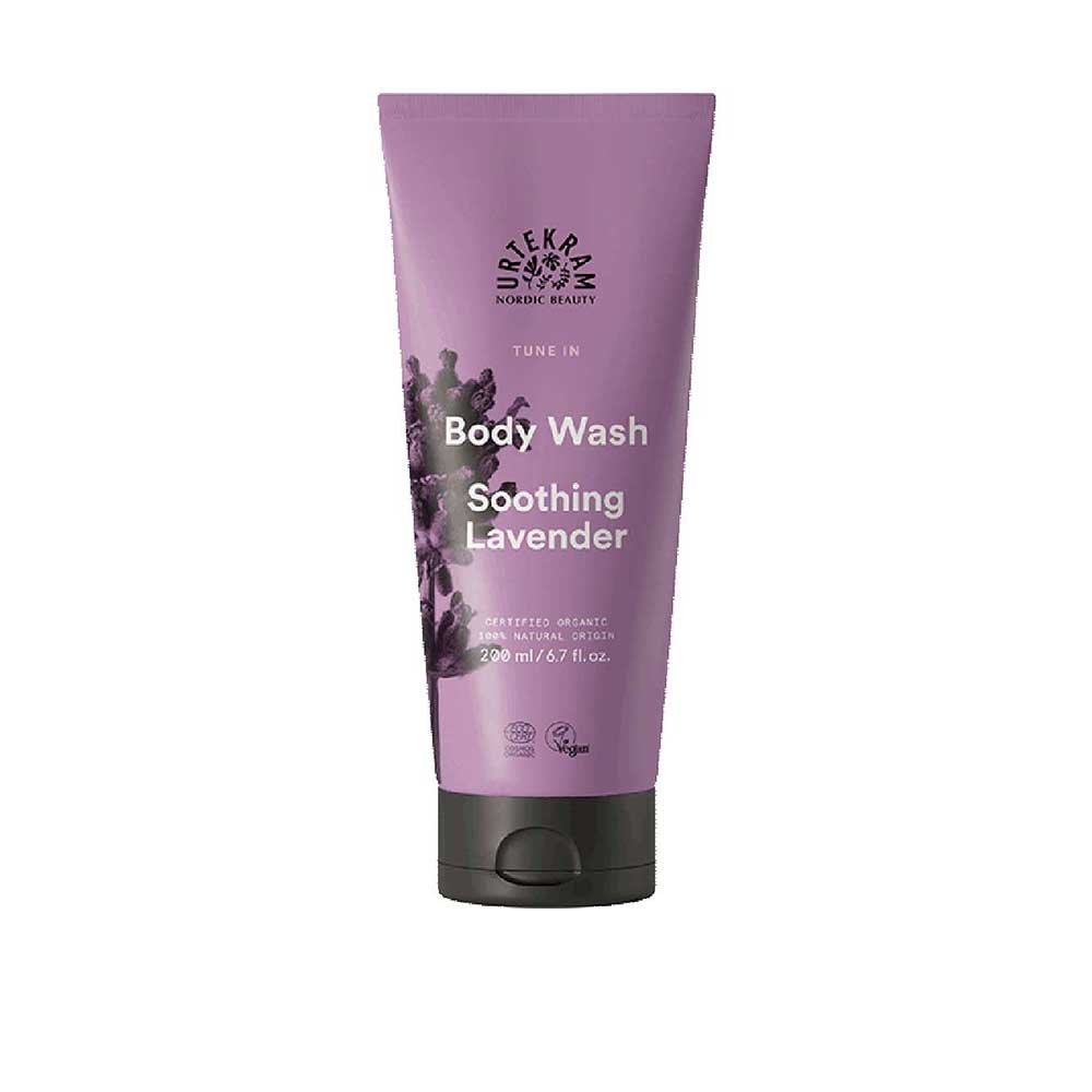 Organic Body Wash - Soothing Lavender Urtekram 200ml