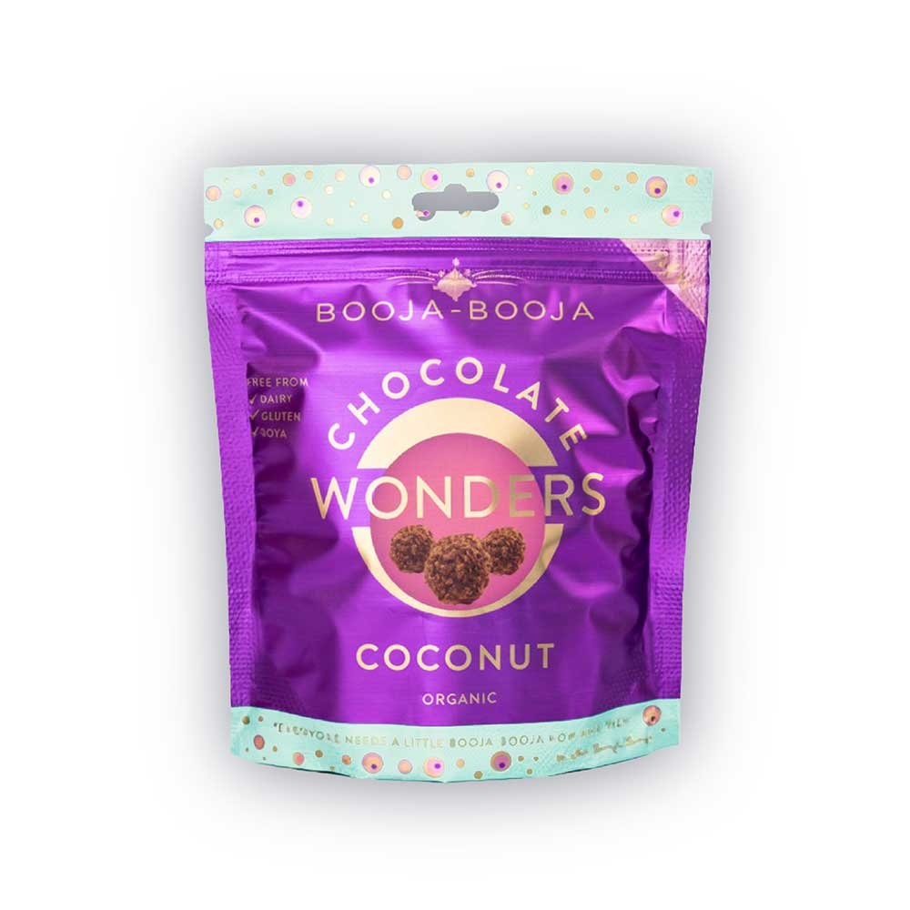 Organic Coconut - Chocolate Wonders Booja Booja 8x65g