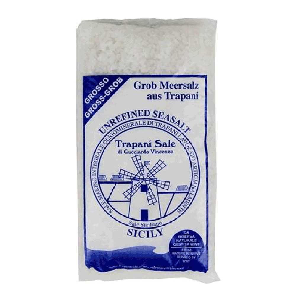 Coarse Sea Salt - bag Trapani 1kg Coarse Sea Salt - bag Trapani 1kg