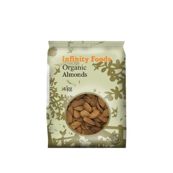 Organic Almonds Infinity Foods 1kg