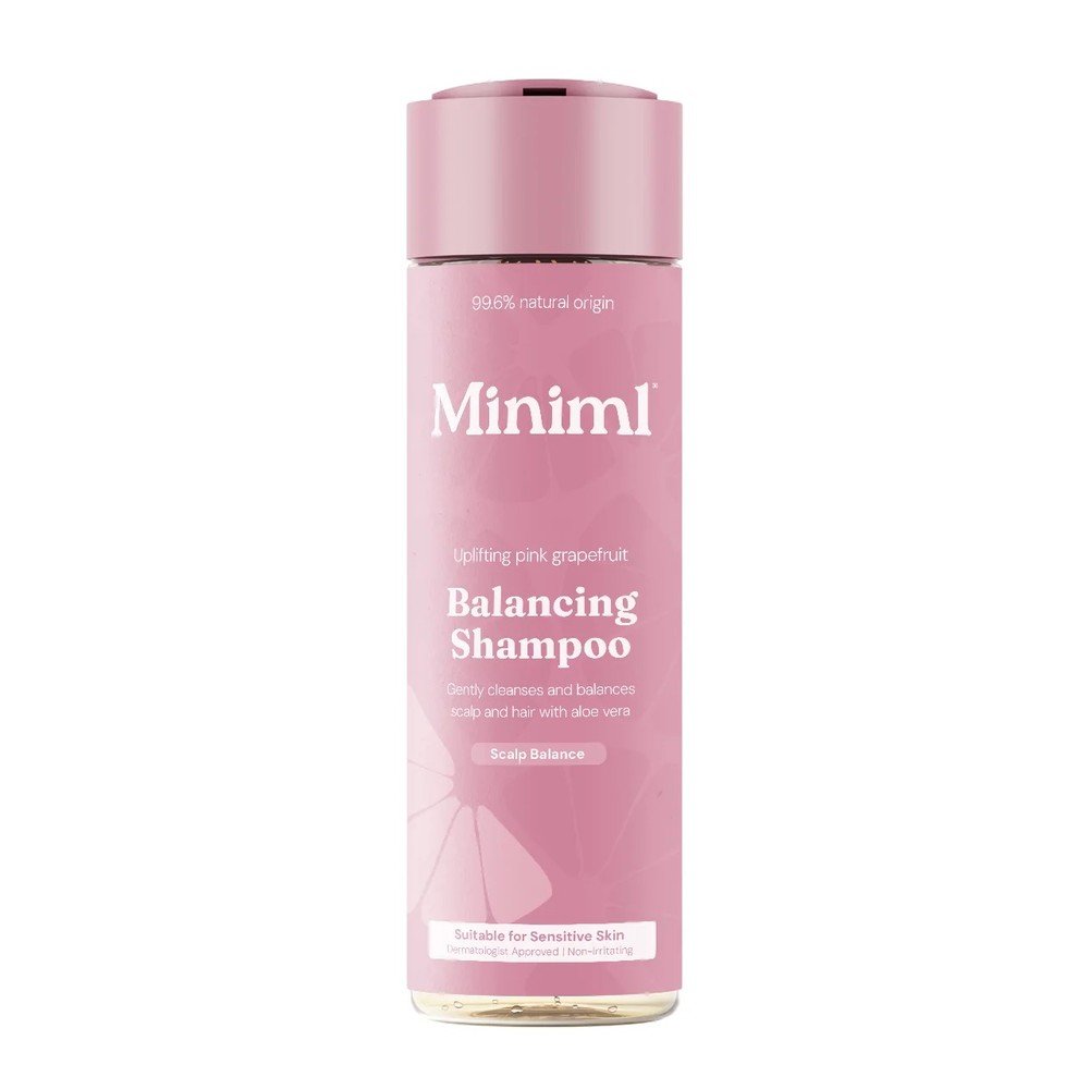 Balancing Shampoo - Pink Grapefruit & Aloe Vera Miniml 6x400ml Balancing Shampoo - Pink Grapefruit & Aloe Vera Miniml 6x400ml