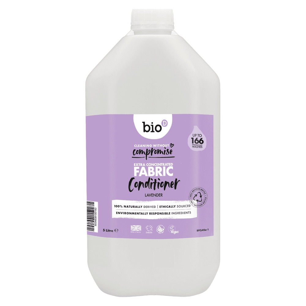 Lavender Fabric Conditioner - concentrated Bio-D 1x5l Lavender Fabric Conditioner - concentrated Bio-D 1x5l