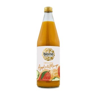 Organic Apple & Mango Juice Biona 6x750ml Organic Apple & Mango Juice Biona 6x750ml