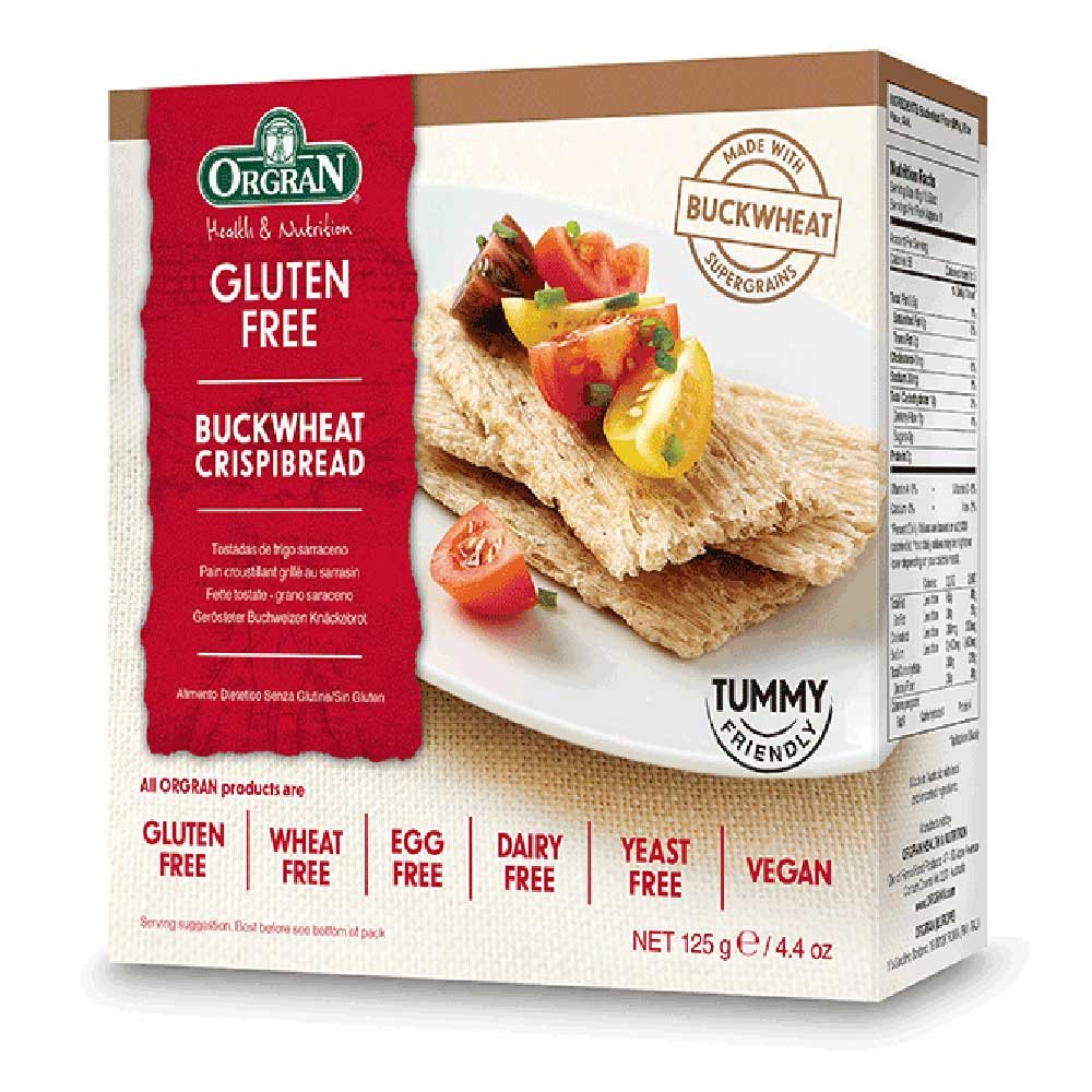 Toasted Buckwheat Crispibread Orgran 125g