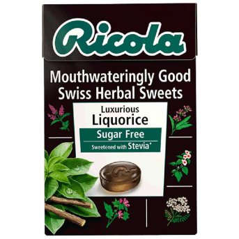 Luxurious Liquorice with Stevia - box Ricola 45g