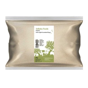 Organic Extra Light Granulated Sugar - Infinity Foods Infini