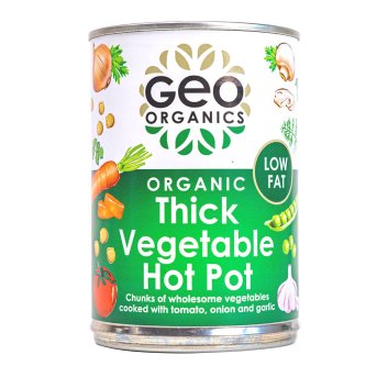 Organic Vegetable Hotpot Geo-Organics 6x400g Organic Vegetable Hotpot Geo-Organics 6x400g
