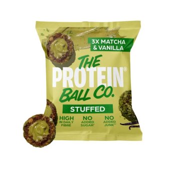 Matcha & Vanilla Protein Balls - Stuffed Matcha & Vanilla Protein Balls - Stuffed