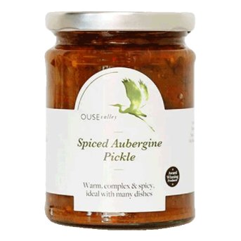 Spiced Aubergine Pickle Ouse Valley 190g Spiced Aubergine Pickle Ouse Valley 190g