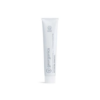 Fluoride Toothpaste - Activated Charcoal - tube Georganics 1x75ml