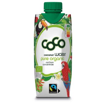 Organic Pure Coco Juice - 330ml Dr Martins 15x330ml Organic Pure Coco Juice - 330ml Dr Martins 15x330ml