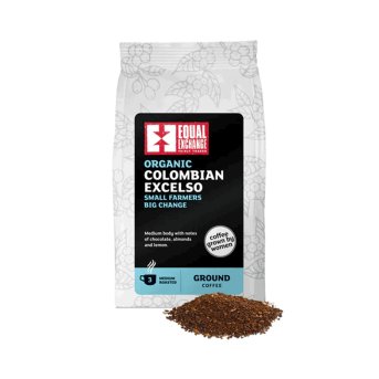 Organic Colombian Excelso R&G Coffee - 3 Equal Exchange 8x200g