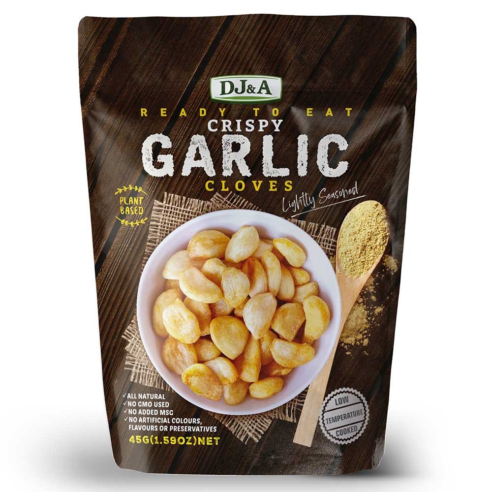 Crispy Garlic Cloves DJ&A 45g Crispy Garlic Cloves DJ&A 45g