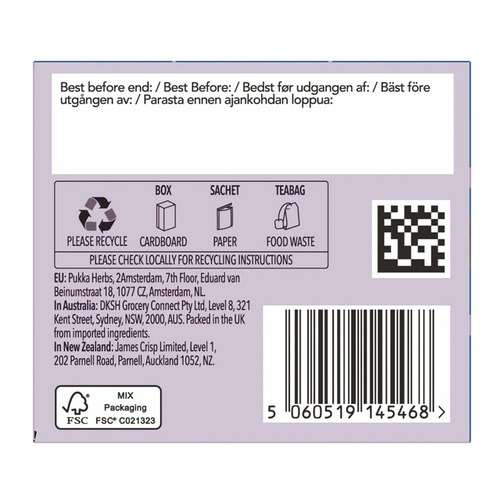 Organic Peace - chamomile, spearmint, hemp, licorice Pukka 2