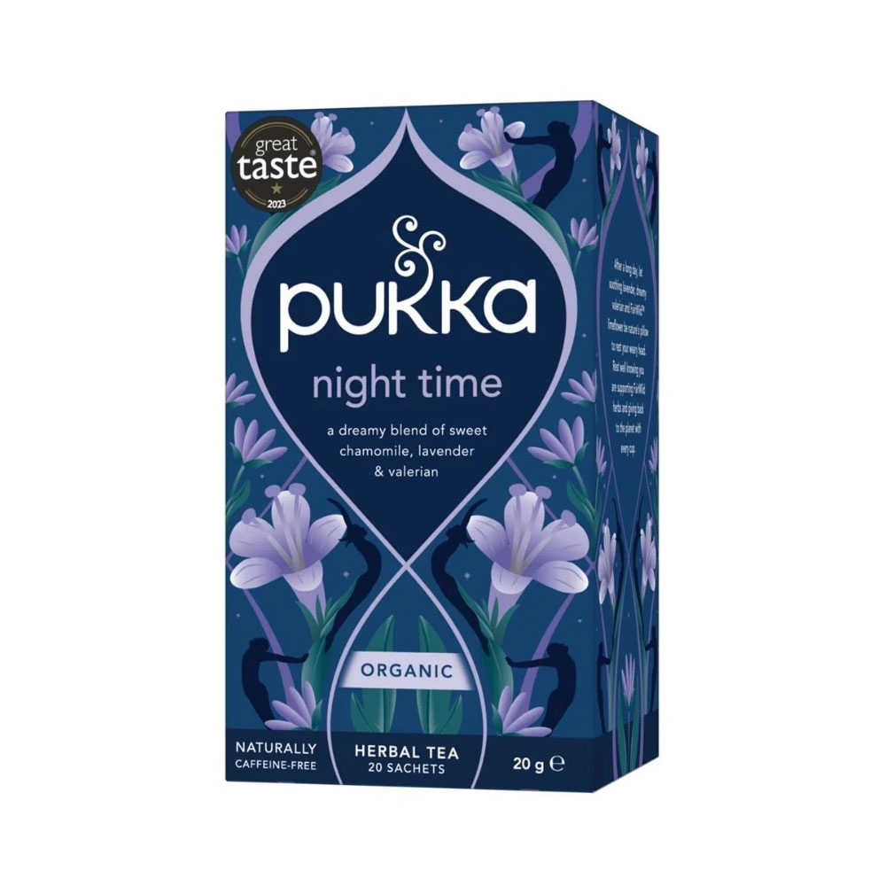 Organic Night Time Pukka 40bgs