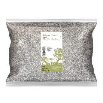 Organic British White Quinoa Grain - gluten-free Infinity Foods 5kg Organic British White Quinoa Grain - gluten-free Infinity Foods 5kg