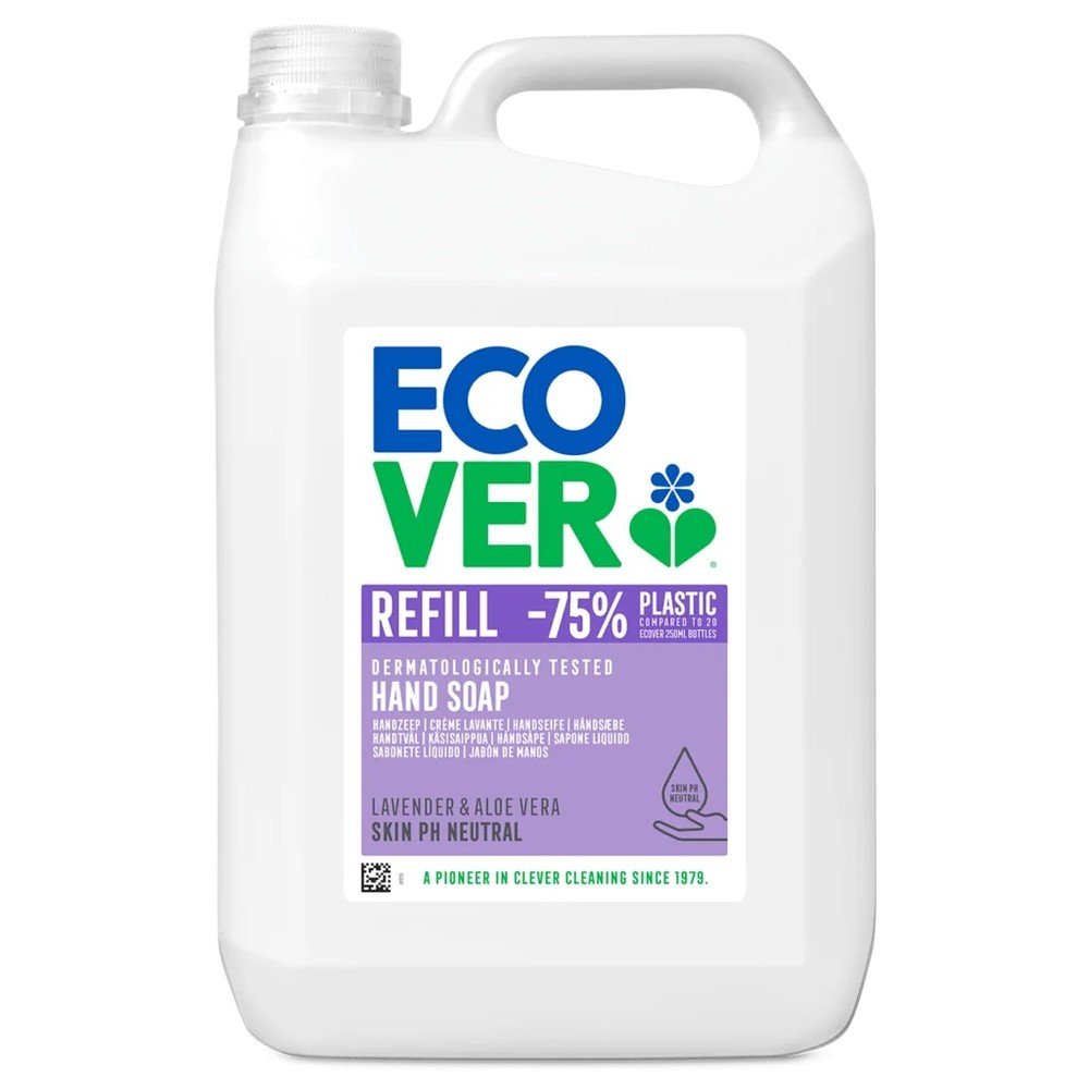 Hand Soap - Lavender & Aloe Vera Ecover 1x5l Hand Soap - Lavender & Aloe Vera Ecover 1x5l