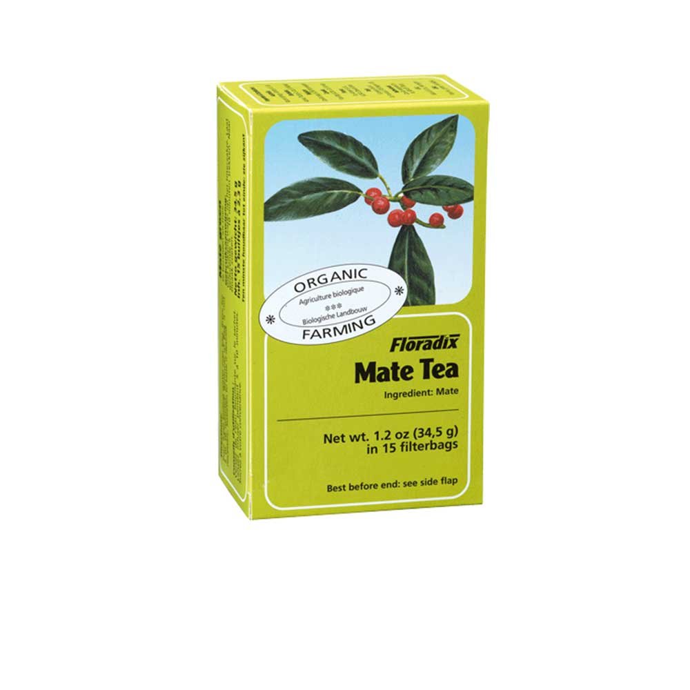 Organic Mate Tea Floradix 15bgs