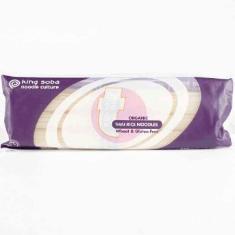 Organic Thai Rice Noodles King Soba 250g Organic Thai Rice Noodles King Soba 250g