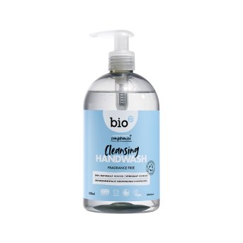 Cleansing Hand Wash Fragrance Free Bio-D 500ml