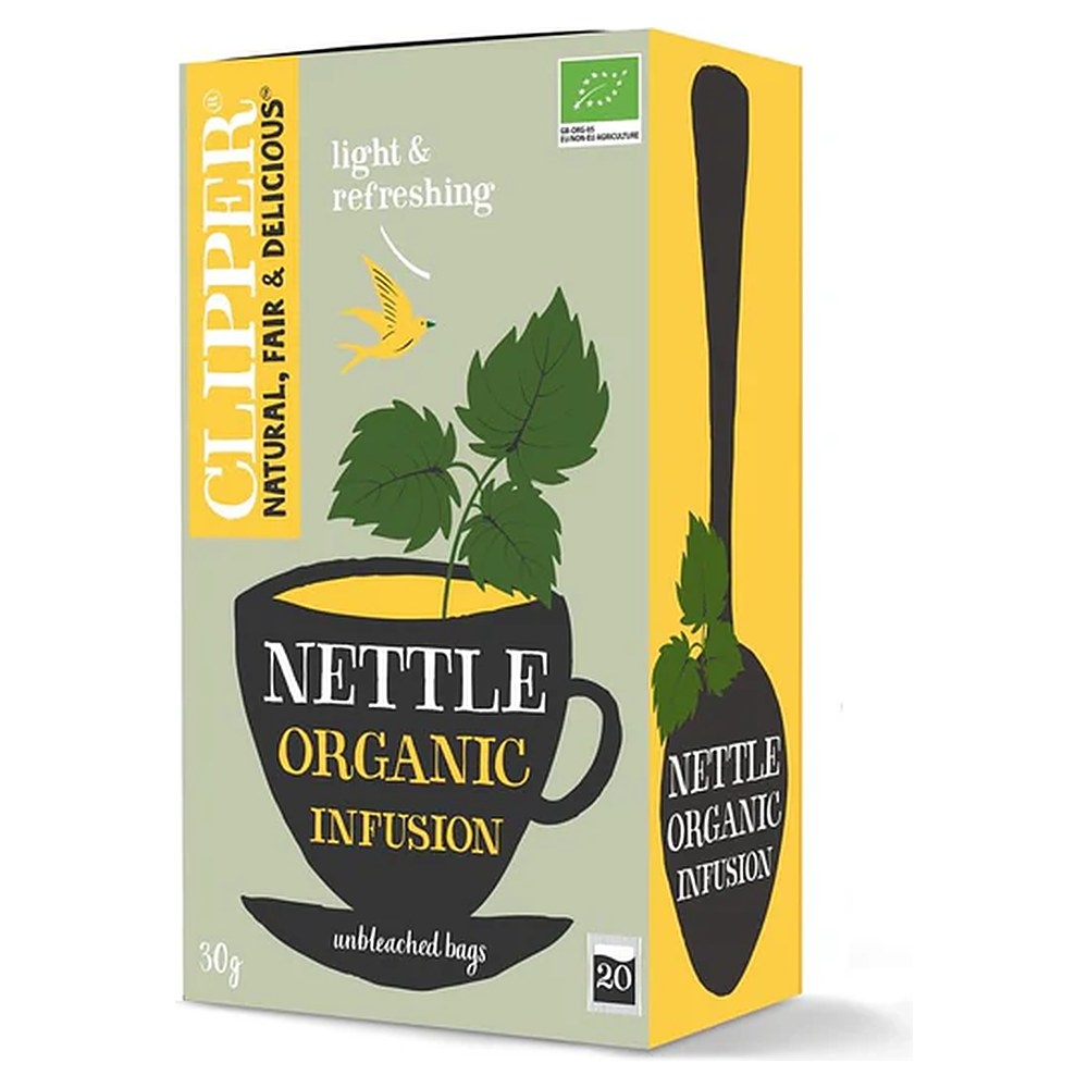 Organic Nettle Infusion Clipper 6x20bags Organic Nettle Infusion Clipper 6x20bags