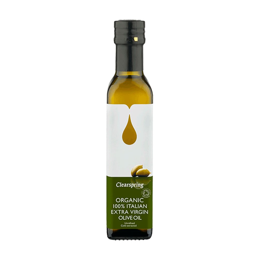 Organic Olive Oil - Extra Virgin - Italy Clearspring 250ml