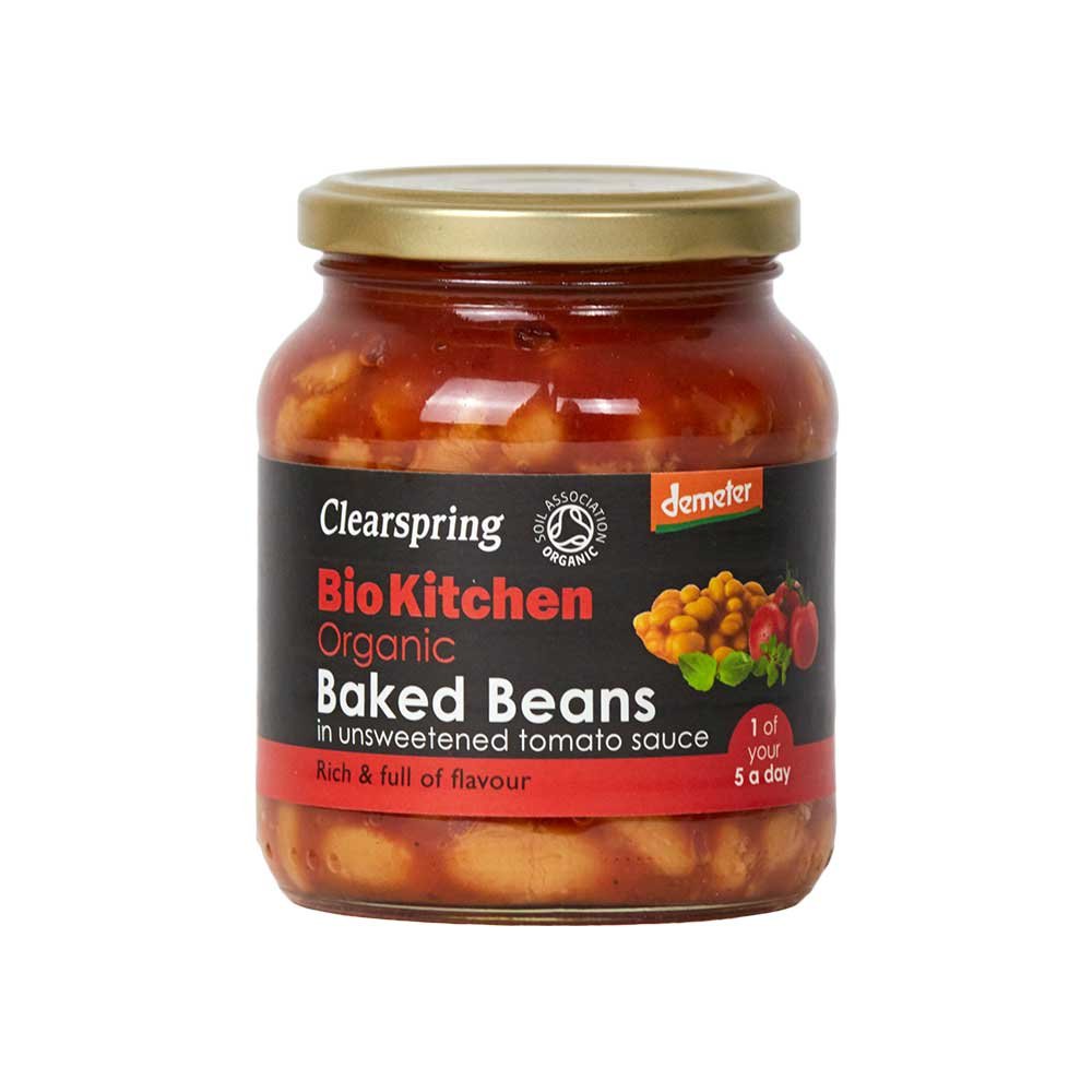 Baked Beans - unsweetened Clearspring 6x350g