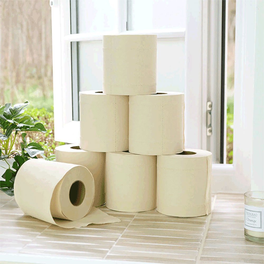 9 Toilet Rolls - Natural Colour - 3 ply - 200 sheets Cheeky 