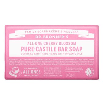 Organic Cherry Blossom Soap Bar Dr. Bronner 140g