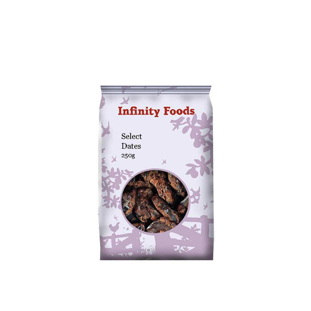Sayer GAQ Dates Infinity Foods 250g Sayer GAQ Dates Infinity Foods 250g