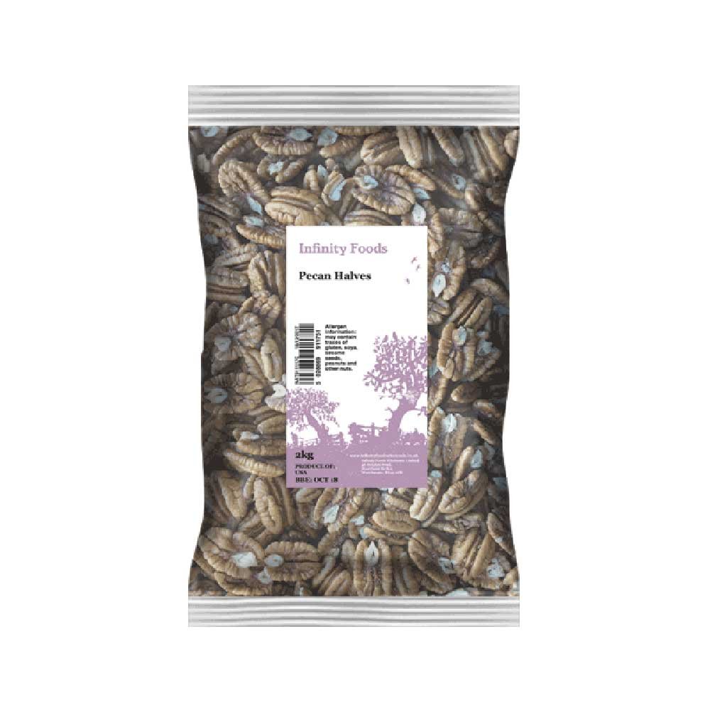 Pecans Halves Infinity Foods 2kg