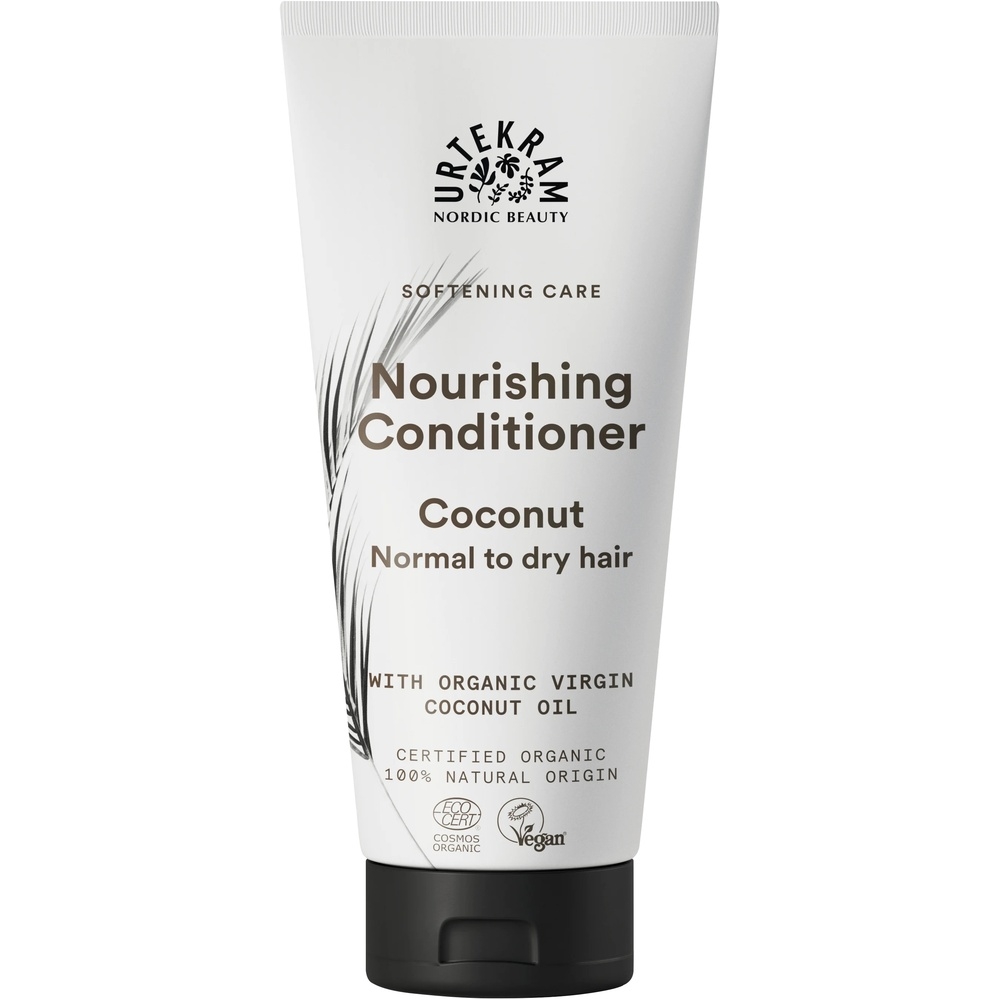 Organic Conditioner - Coconut - normal hair Urtekram 6x180ml Organic Conditioner - Coconut - normal hair Urtekram 6x180ml
