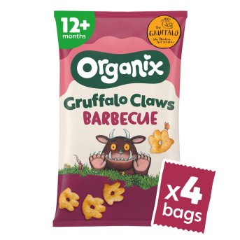 Organic Barbeque Gruffalo Claws Organix 3x4x15g Organic Barbeque Gruffalo Claws Organix 3x4x15g