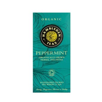 Organic Peppermint Tea Bags Hambleden 20bgs Organic Peppermint Tea Bags Hambleden 20bgs