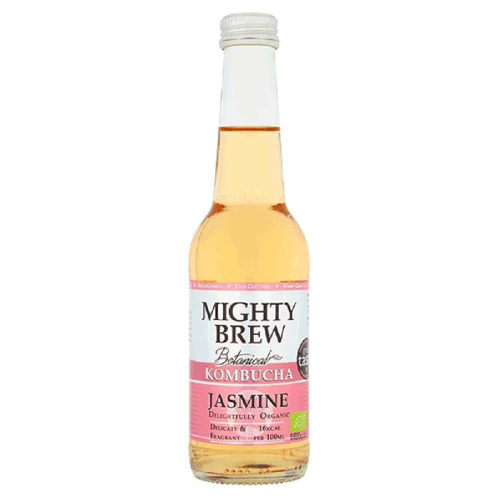 Organic Jasmine Kombucha Mighty Brew 275ml
