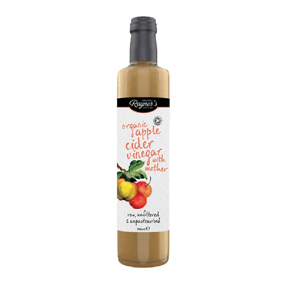 Organic Apple Cider Vinegar with the mother Rayners 750ml Organic Apple Cider Vinegar with the mother Rayners 750ml