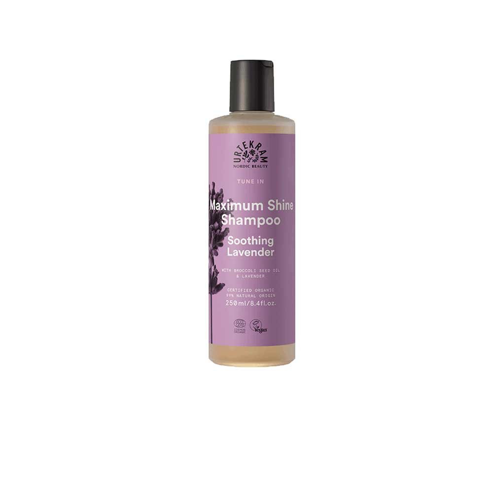 Organic Maximum Shine Shampoo - Soothing Lavender Urtekram 250ml