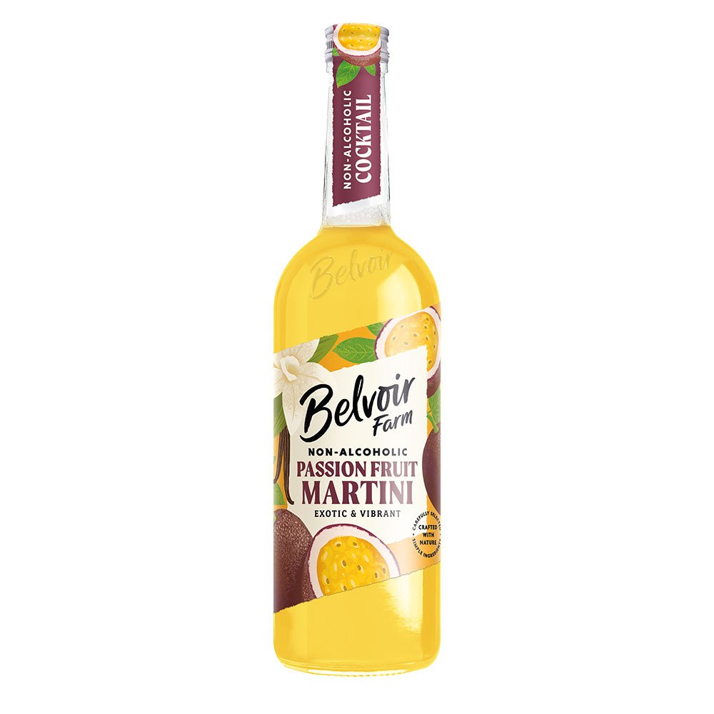 Non-Alcoholic Passion Fruit Martini Belvoir 750ml Non-Alcoholic Passion Fruit Martini Belvoir 750ml