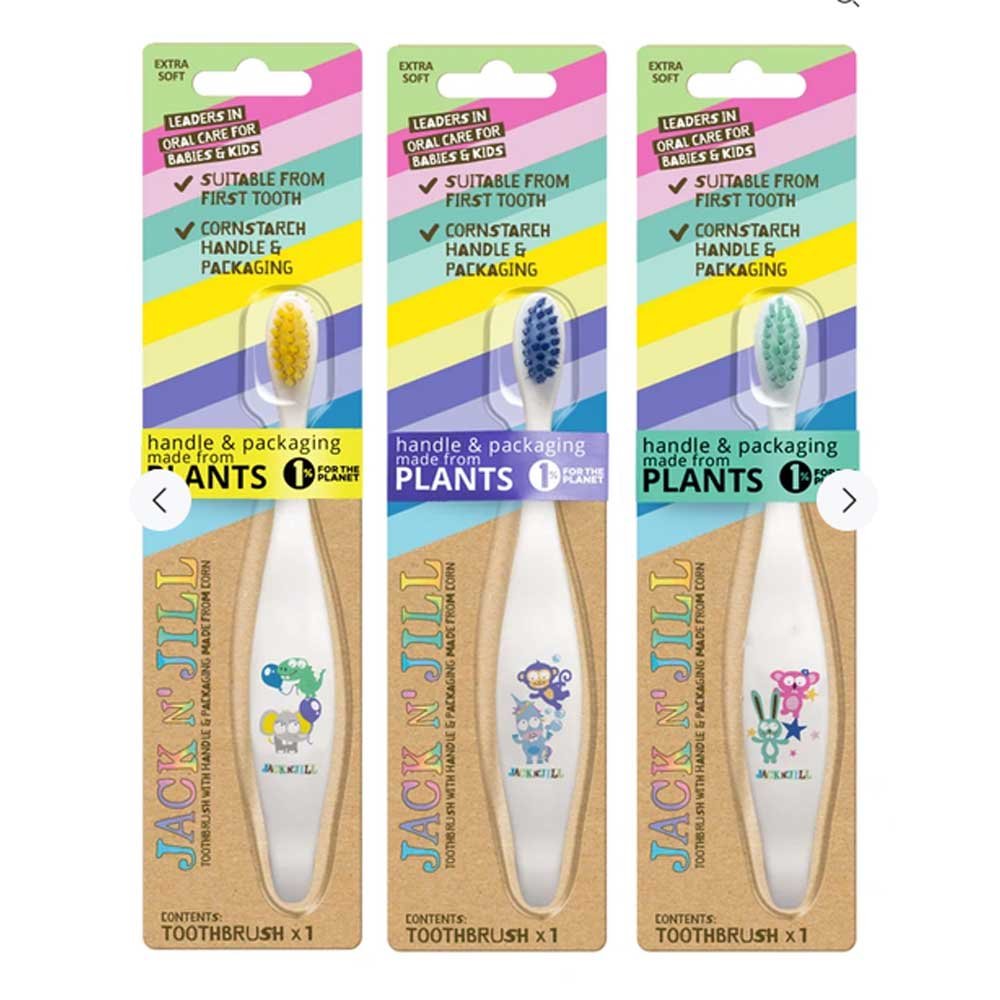 Assorted Toothbrushes Jack N'Jill 1x8pack Assorted Toothbrushes Jack N'Jill 1x8pack