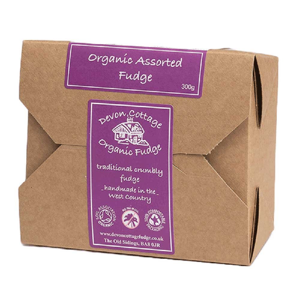 Organic Boxed Clotted Cream Crumbly Fudge - 4 pack Devon Cot Organic Boxed Clotted Cream Crumbly Fudge - 4 pack Devon Cot
