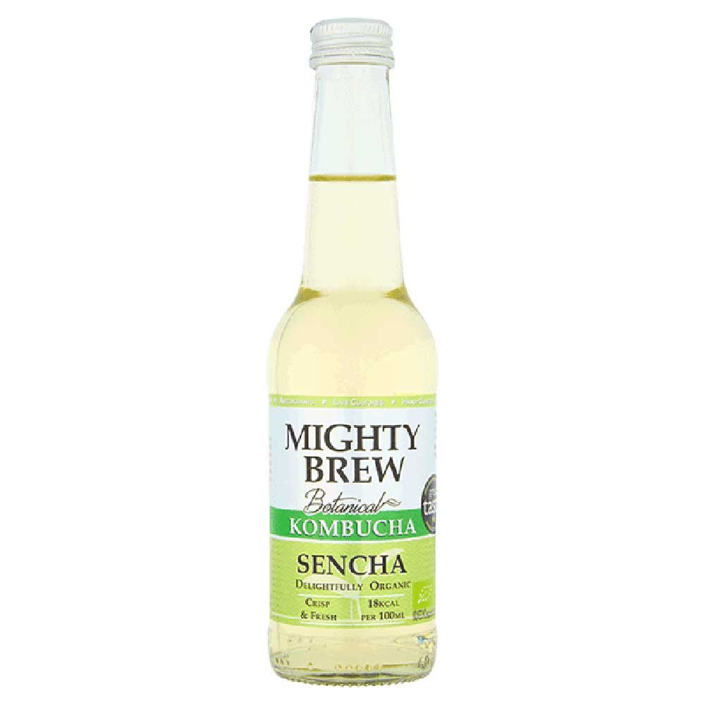 Organic Sencha Kombucha Mighty Brew 275ml