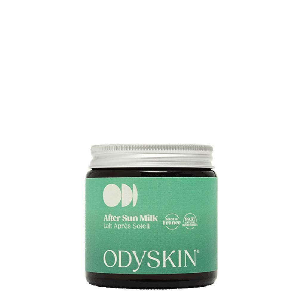 Organic After Sun Milk - glass jar Odyskin 100ml