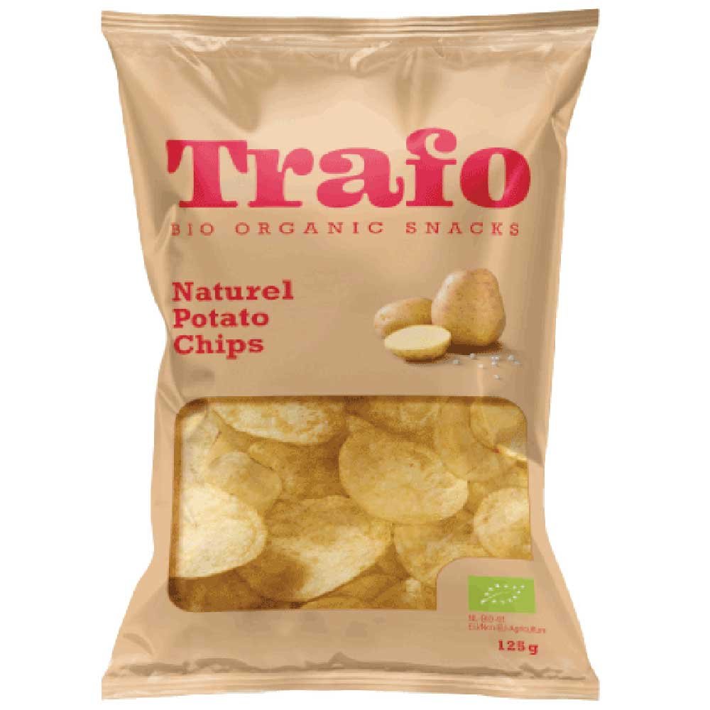 Organic Salted Crisps Trafo 125g Organic Salted Crisps Trafo 125g