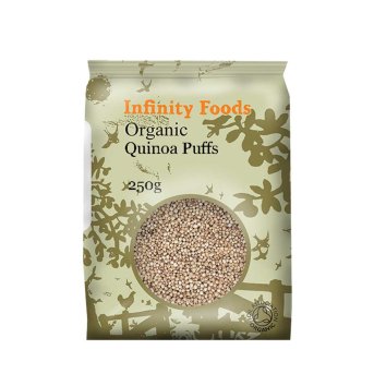 Organic Quinoa Puffs Infinity Foods 250g