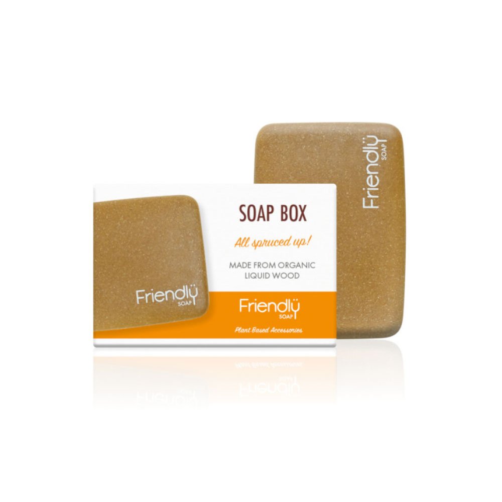 Soap Box - liquid wood - 10x6.7x3.7cm Friendly Soap 32g