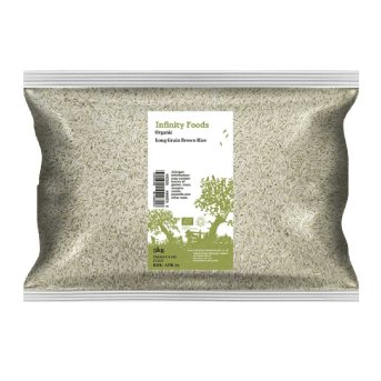 Organic Brown Rice Long Grain - Italy Infinity Foods 5kg
